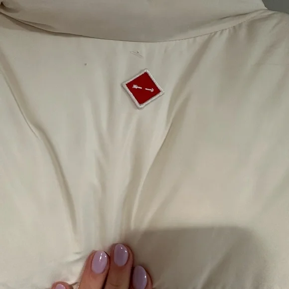 NWOT The Upside Chalet Oslo White Puffer Vest - S - Picture 5 of 5